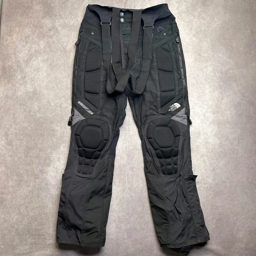 RARE VTG The North Face Steep Tech Scot Schmidt Black Ski Pants Mens M Padded
